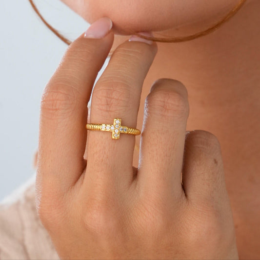 13053 - Anillo Faith Ajustable