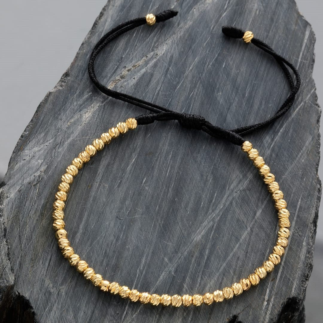 M043 - Manilla completa en balines Diamantados Americano 3mm