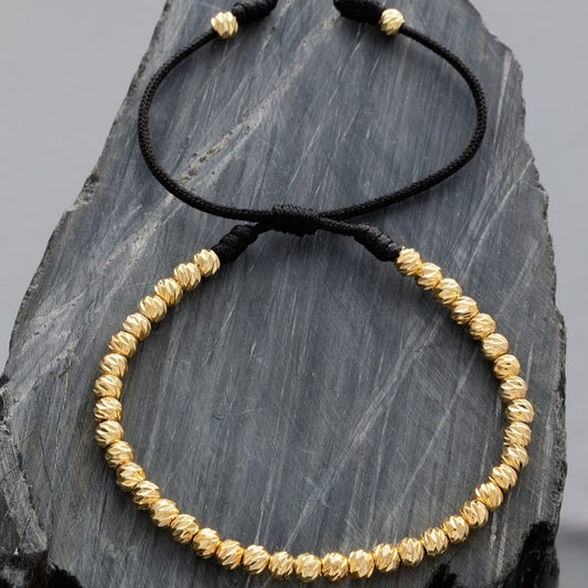 M043 - Manilla completa en balines Diamantados Americano 4mm