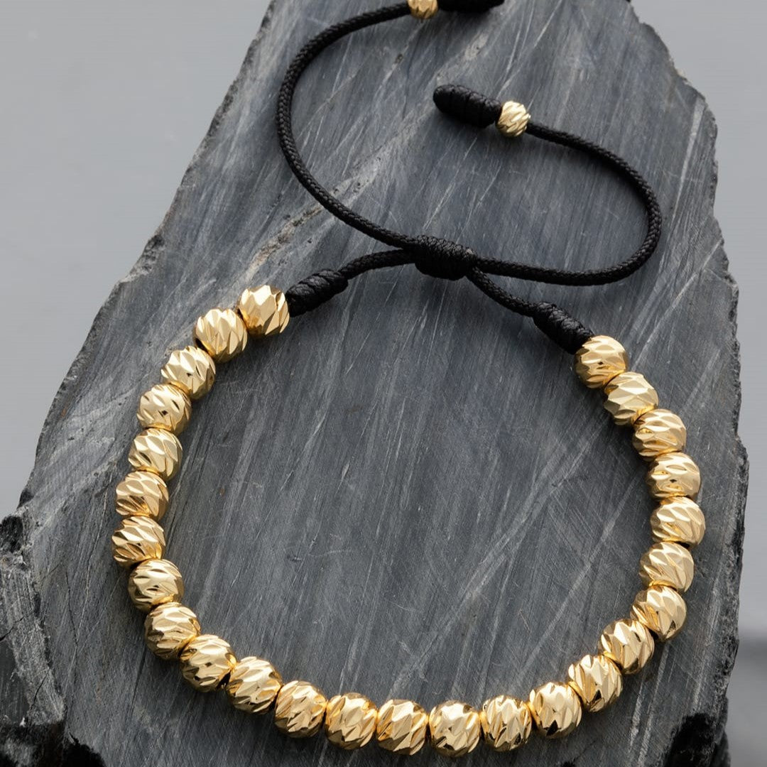 M045 - Manilla completa en balines Diamantados Americano 6mm