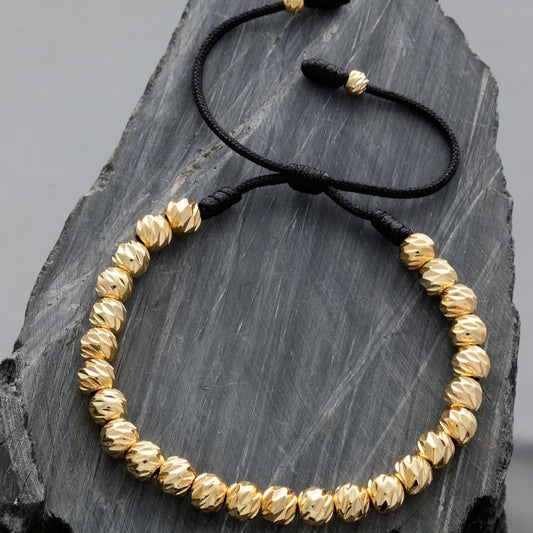 M045 - Manilla completa en balines Diamantados Americano 6mm