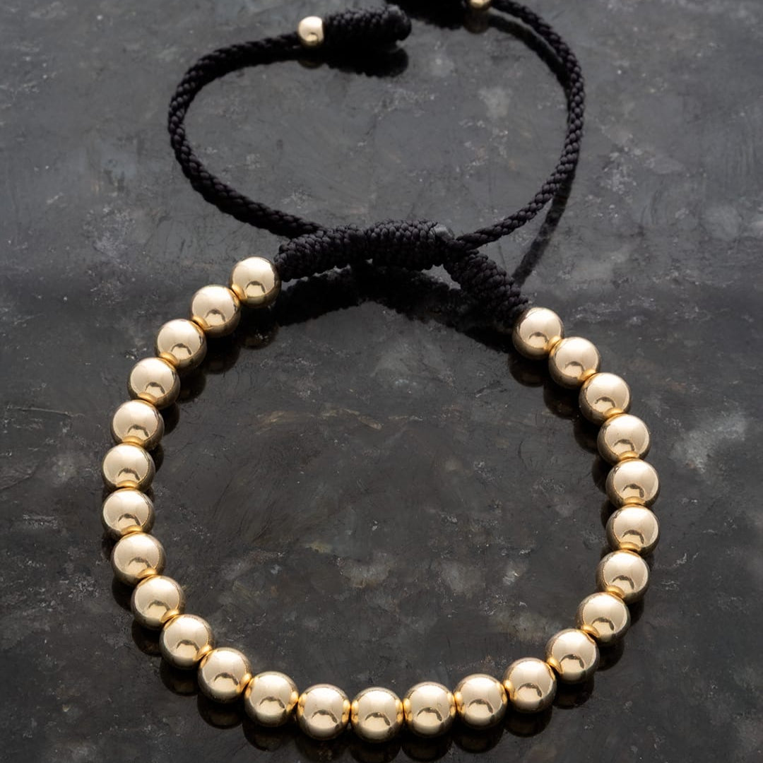 M026 - Manilla Completa en balines lisos 6mm