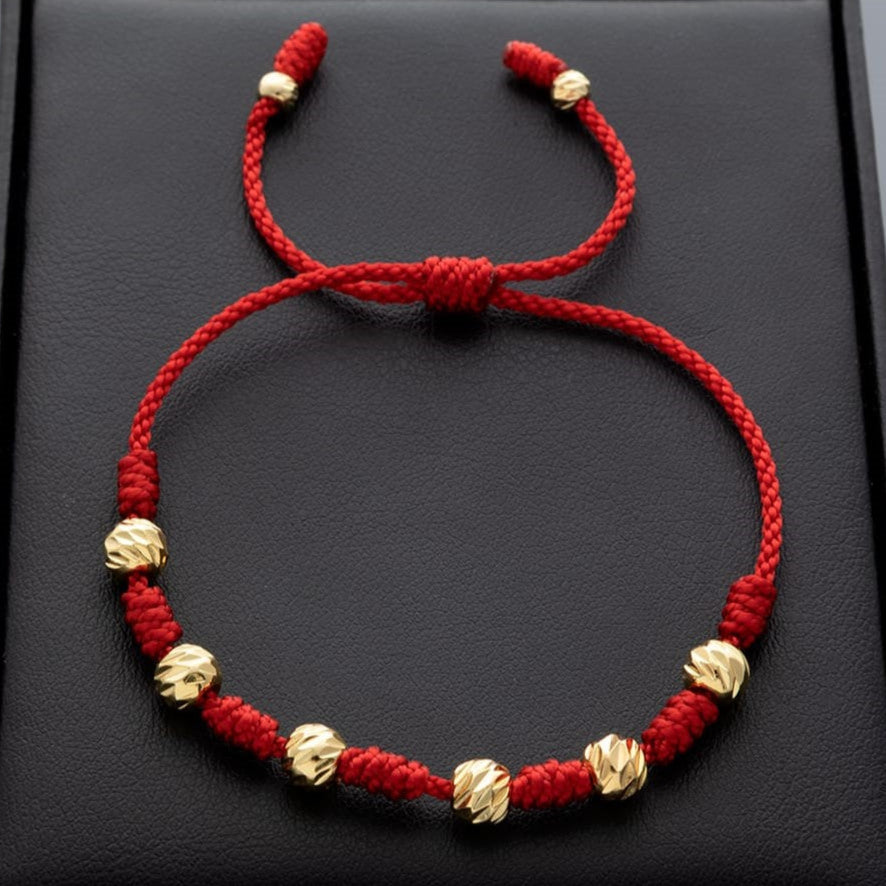 M034 - Manilla 7  nudos con Balin Diamantados RI