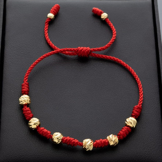 M034 - Manilla 7  nudos con Balin Diamantados RI