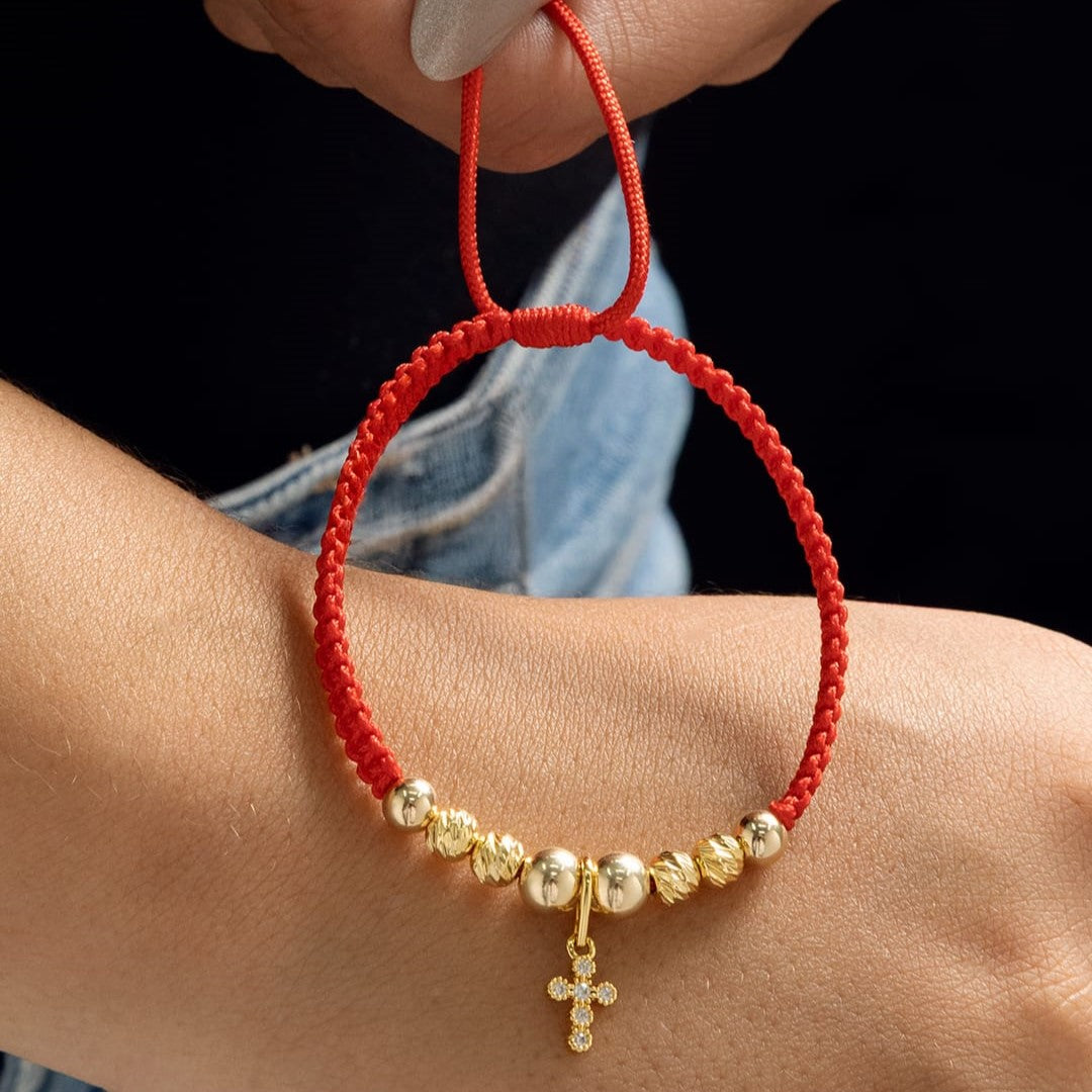 M017 - Manilla Cruz Redondeada y Balines Americanos