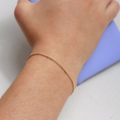 54866 - Pulsera Doble Bola 18cm