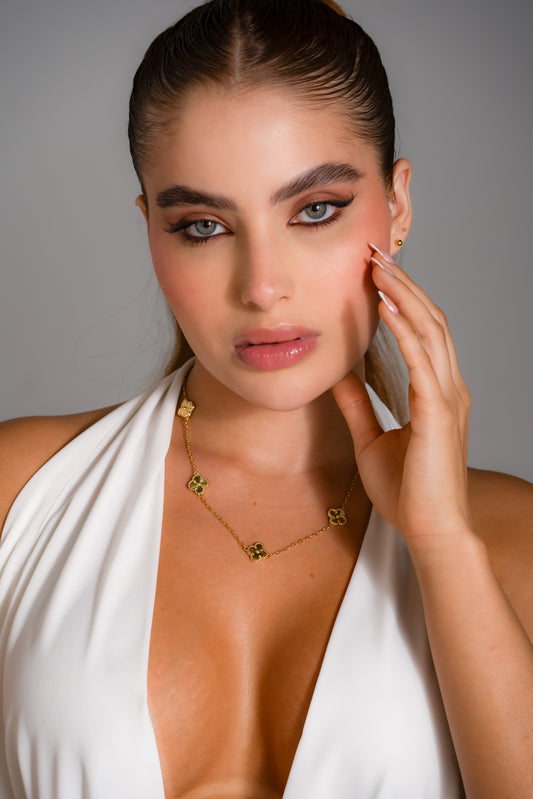 40061 - Cadena Clover Sol Esfera 45 Cms