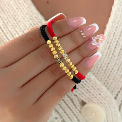 MP112 - Par manillas balines Italianos y rondeles con circones