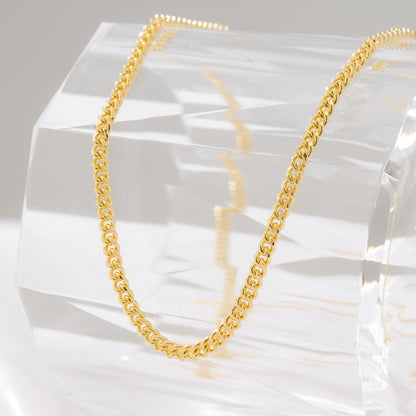 42388 - Cadena Cubana Eslabon U 4 mm 65 Cms