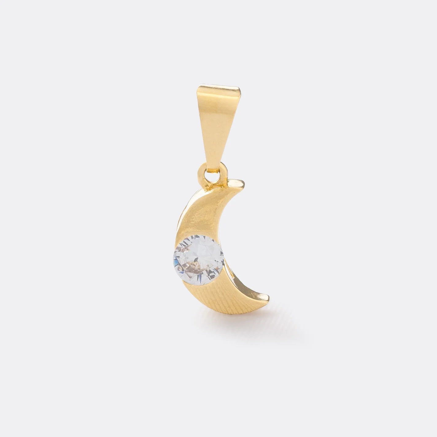 23069C - Dije Luna Circonia CRISTAL