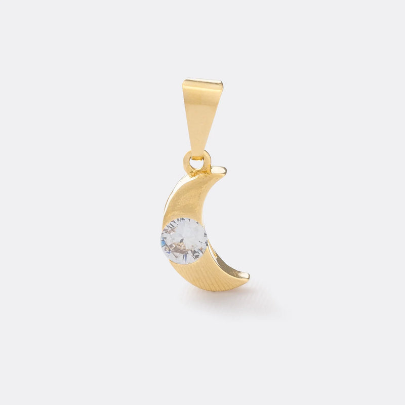 23069C - Dije Luna Circonia CRISTAL