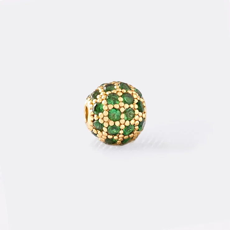 24075V - Herraje Bola De Fuego 5 mm Verde
