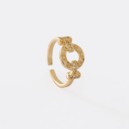 13061 - Anillo CT Rome Ajustable