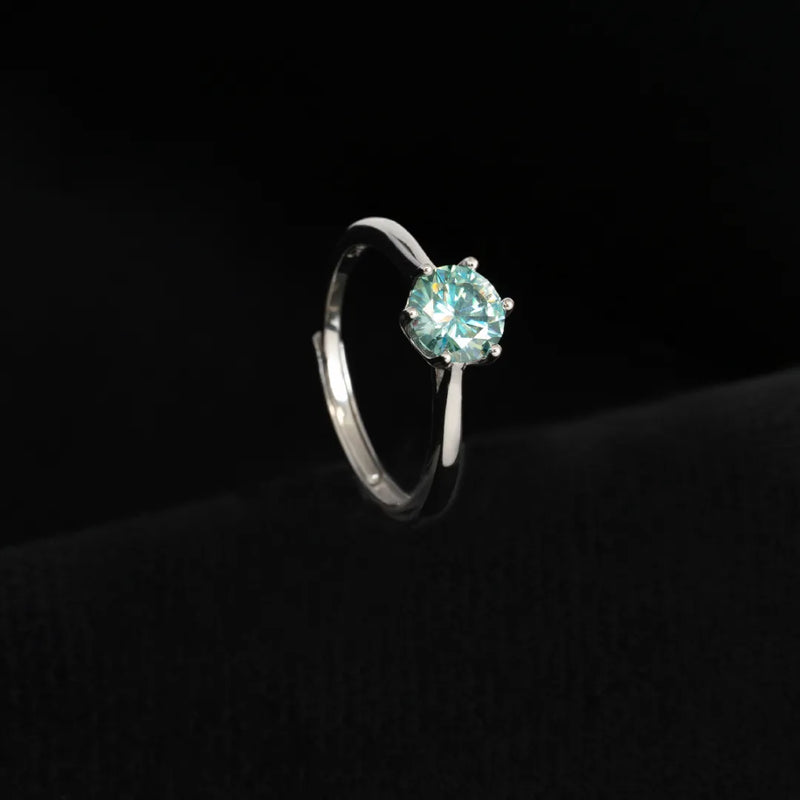 14023 - Anillo Solitario Aurora MT 6P Ajustable