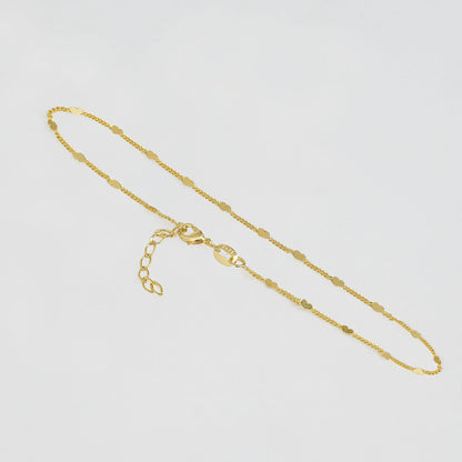 54019 - Tobillera Cubana Love 23Cms