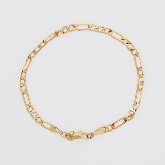 50057 - Pulsera 3 x 1 Diamantada 20 Cms 3.5 mm