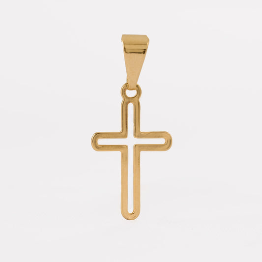 23383 - Dije Cruz Silueta