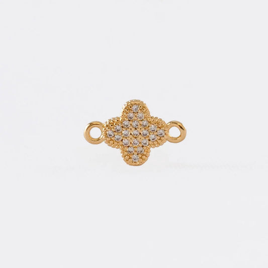 23398 - Herraje Clover Circonia 8mm