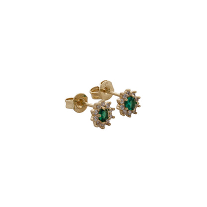 30047 - Topitos Green Fleur 6 mm