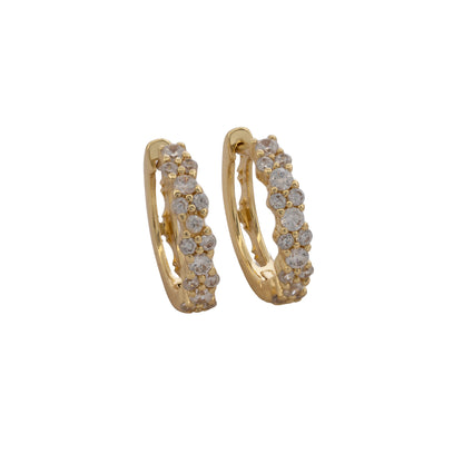 30029 - Candonga Hoop Crystal 16 mm