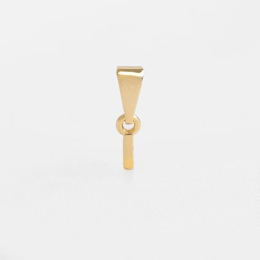 26360I - Dije Silueta Letra I Lisa Mini