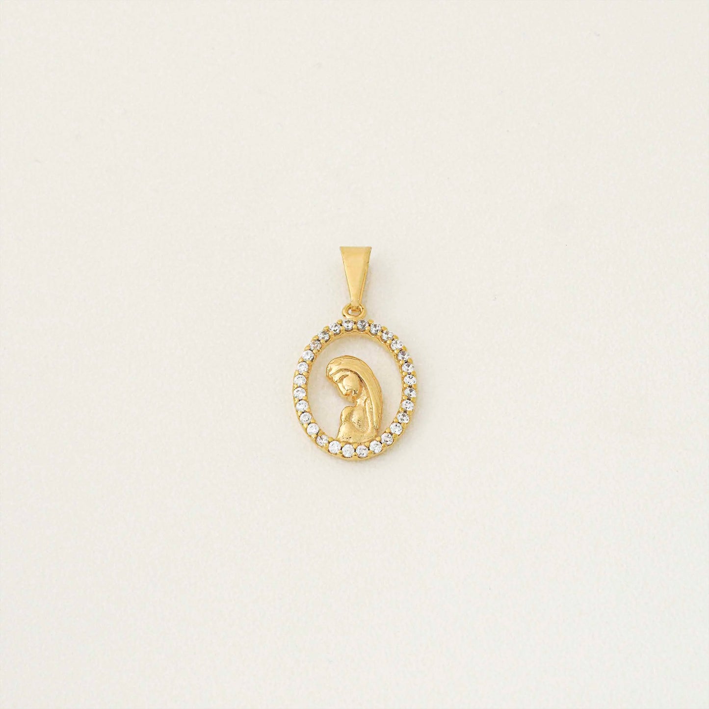 J23464 - Dije Virgen De La Dulce Espera Circones