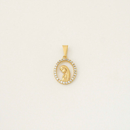 J23464 - Dije Virgen De La Dulce Espera Circones