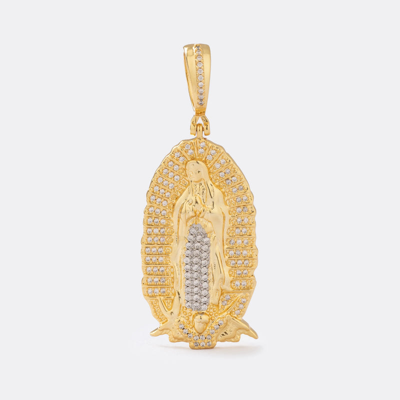 23310 - Dije Nuestra Señora de Guadalupe Circonias