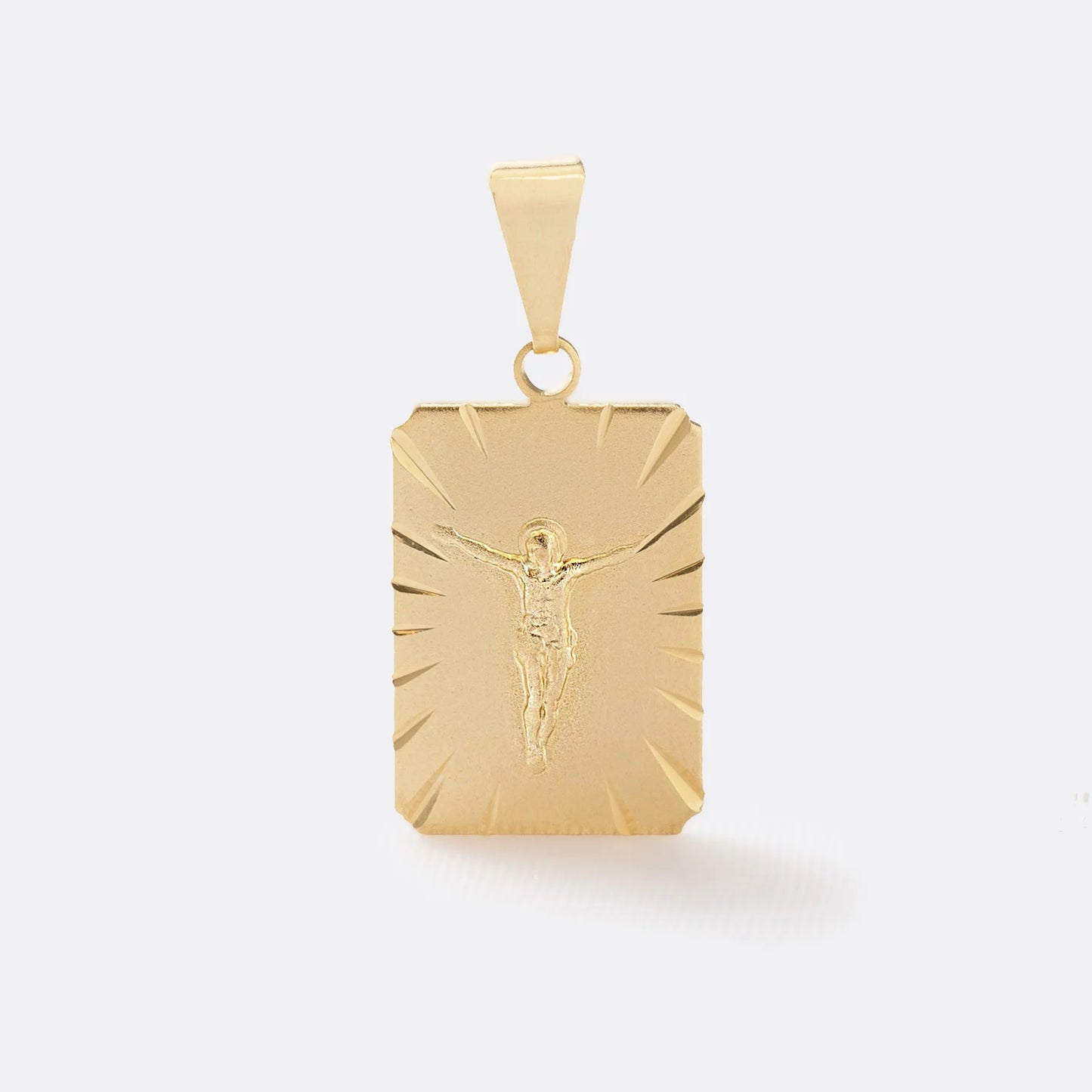 23212 - Dije Placa Señor Crucificado