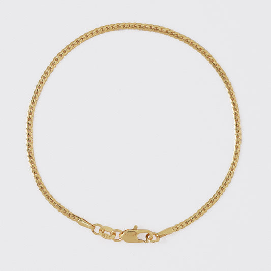 50077 - Pulsera Serpiente Plana Finita 20 Cms