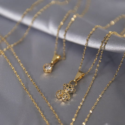 43101 - Cadena Mini Espejo 45cms