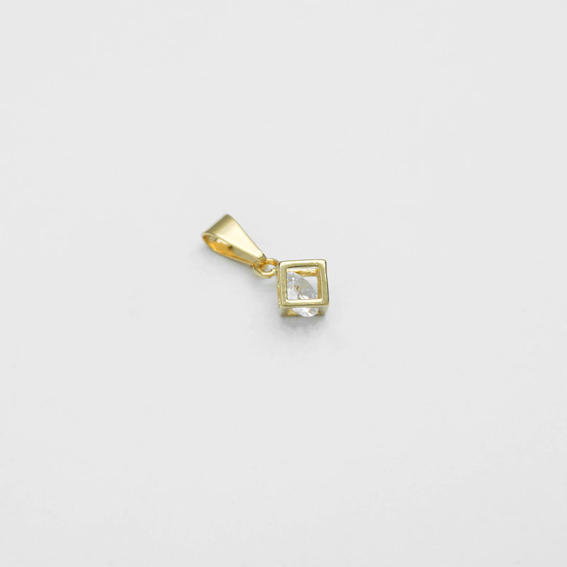 J23156 - Dije Cubo Mini Circonia