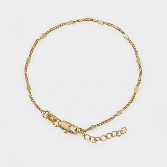 50021 - Pulsera Cubana In Love 16 cms + Extensor