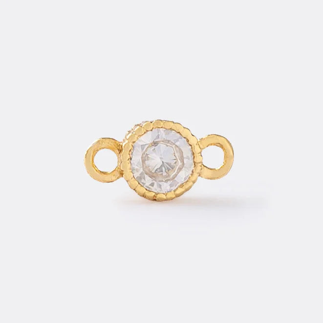 23255 - H Circonia Redonda Cristal