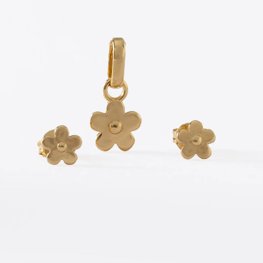 60001 - Conjunto Flor Golden Flower
