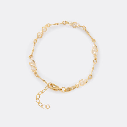 54111 - Pulsera Perla 16 Cms + Extensor