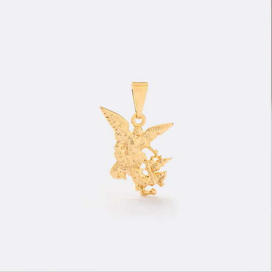 23037 - Dije San Miguel Silueta 💎ᴠɪᴘ
