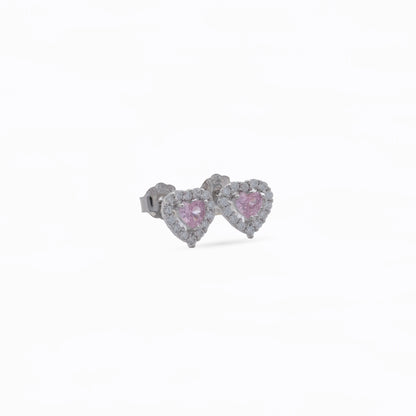 S30007RS - Topito Circon Corazon 6mm