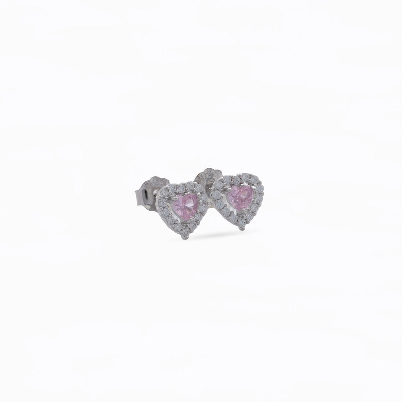 S30007RS - Topito Circon Corazon 6mm