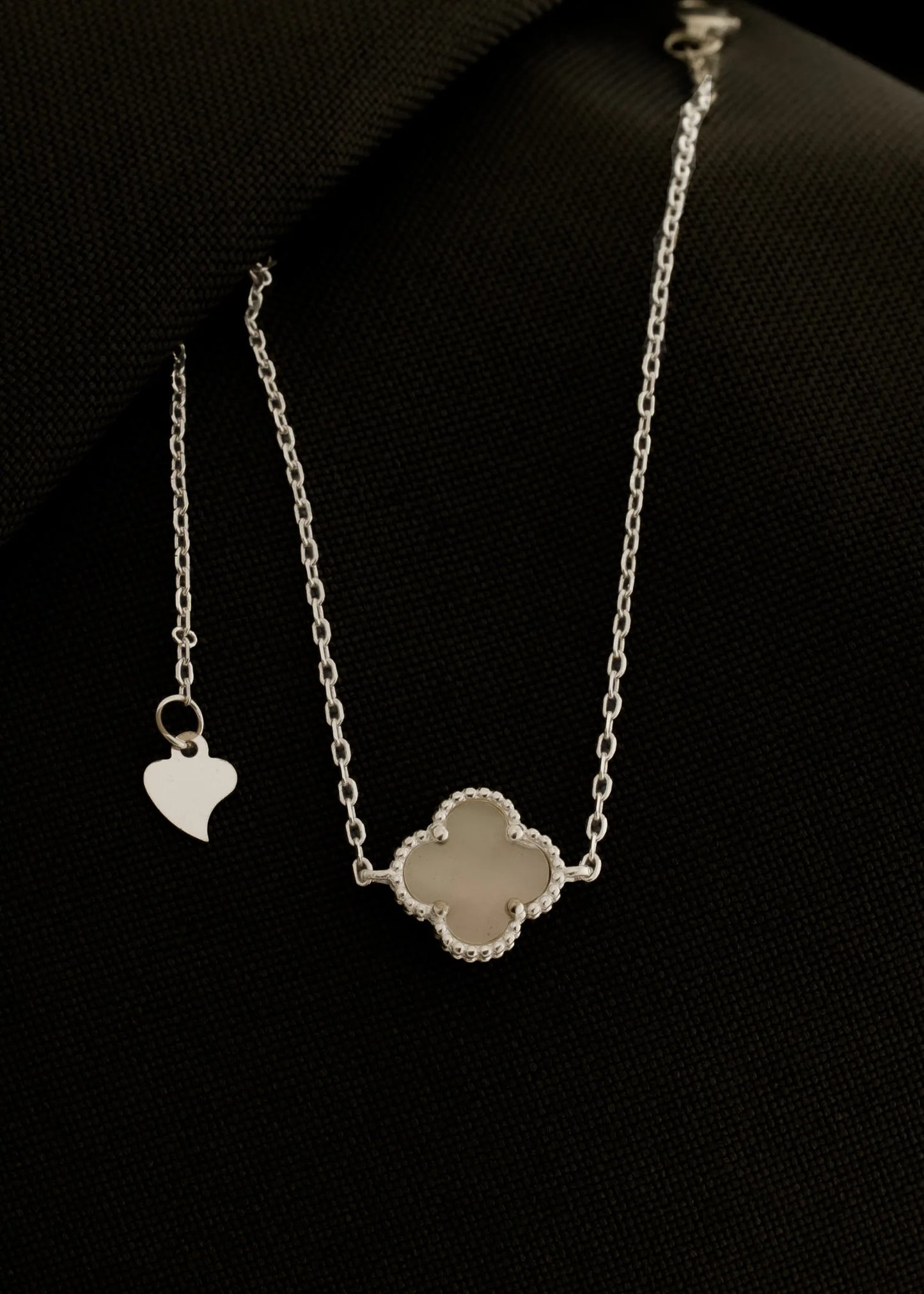 JP55056 - Pulsera Clover Nacar 1,0 mm 15,5 Cms