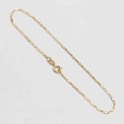 54294 - Tobillera Escalera Delg. Plana Lisa 24.5cm