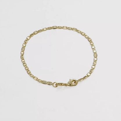 54396 - Pulsera Escalera Plana 18 Cm