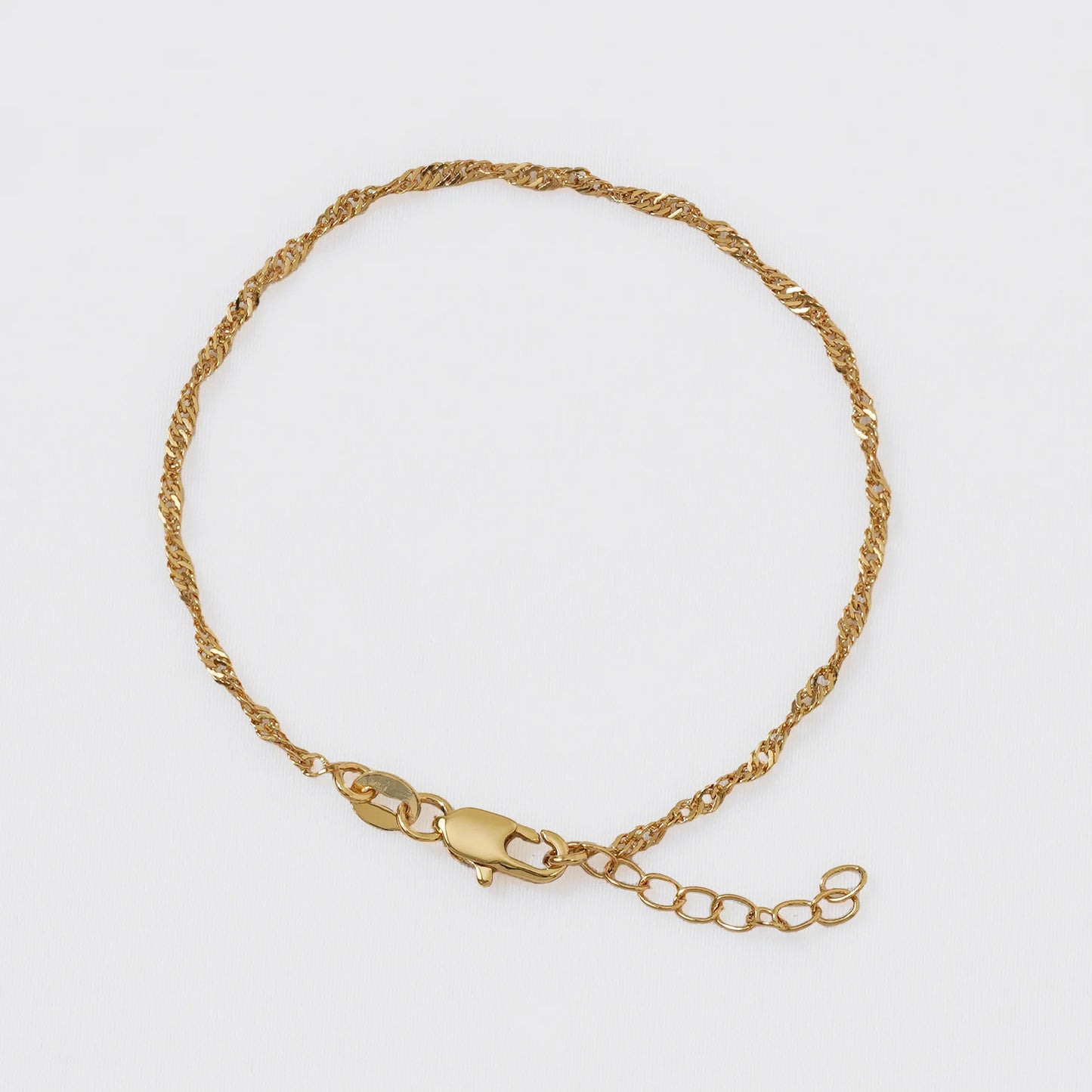 50031 - Pulsera Singapur 16 cms + Extensor 1.5 mm