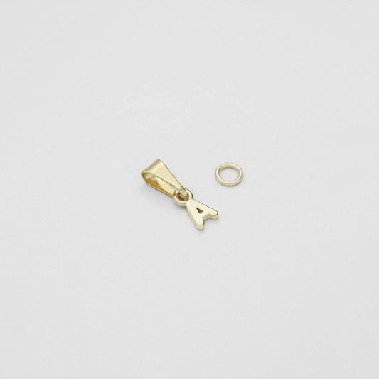 26360A - Dije Silueta Letra A Lisa Mini