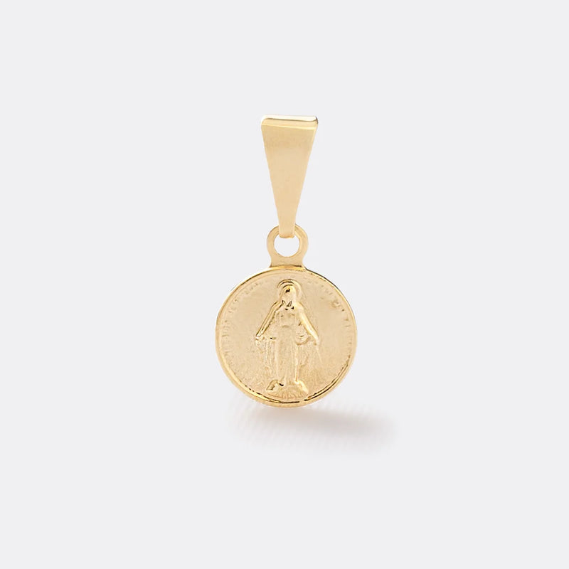 J23102 - Dije Mini Virgen Milagrosa Redonda