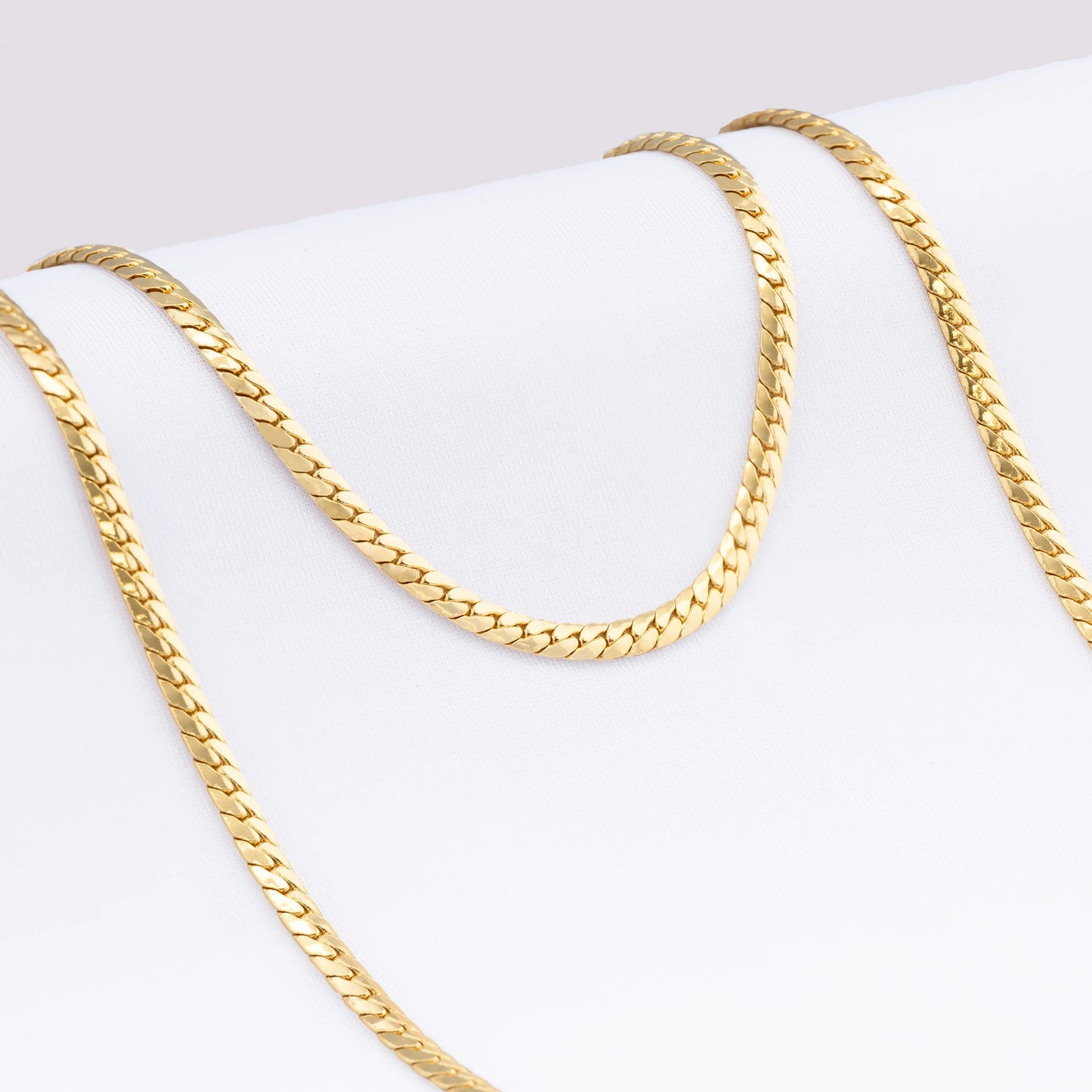 44068 - Cadena Serpiente Plana 4 mm 65 Cms