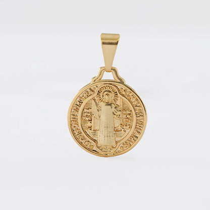 23325 - Dije Medalla de San Benito Grande