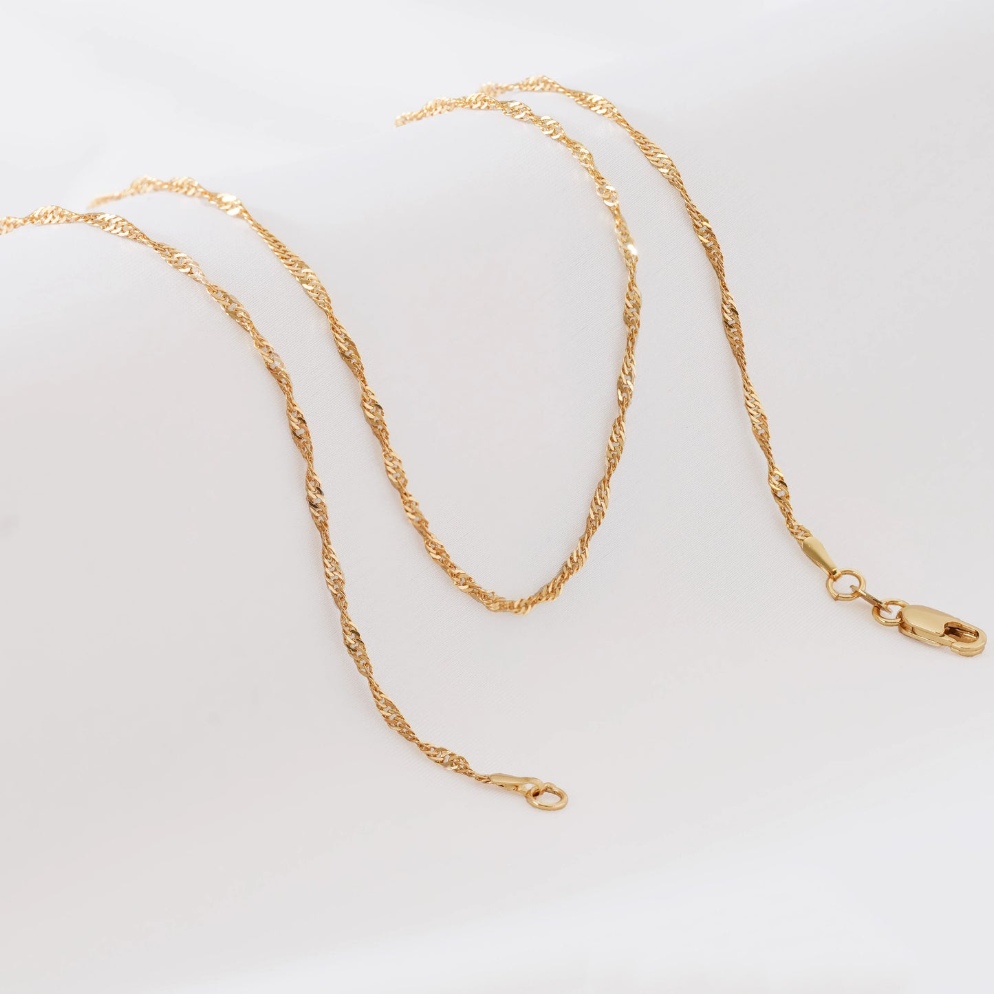 40026 - Cadena Singapur Punteras 45 Cms 1.5 mm