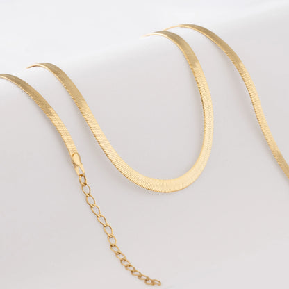 43011 - Cadena Tejido Egipcio 40 Cms + Extensor