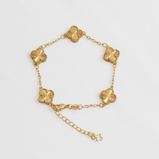 50018 - Pulsera Clover 1 cm 15 Cms + Ext